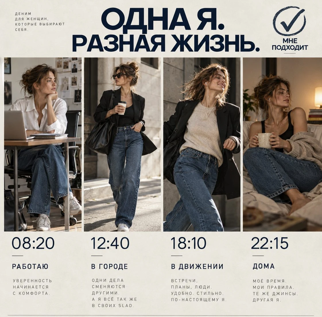 Одна я. Разная жизнь.