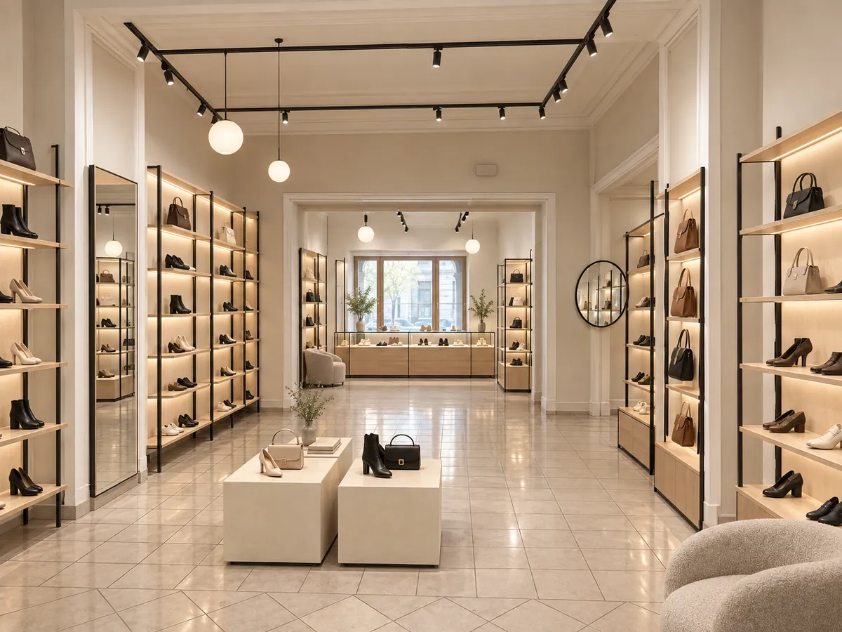 Shoe department — after, budget
