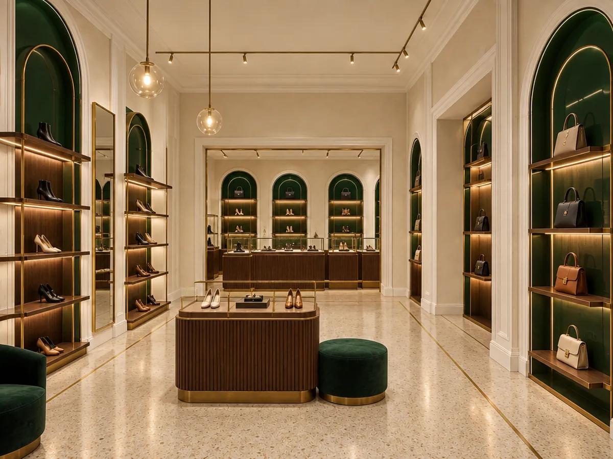 Shoe department — after, neoclassic